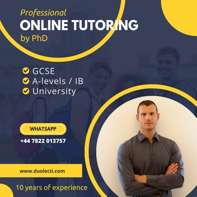Expert online maths and physics tutor (all levels) - 𝘧𝘳𝘦𝘦 𝘵𝘳𝘪𝘢𝘭 𝘴𝘦𝘴𝘴𝘪𝘰𝘯
