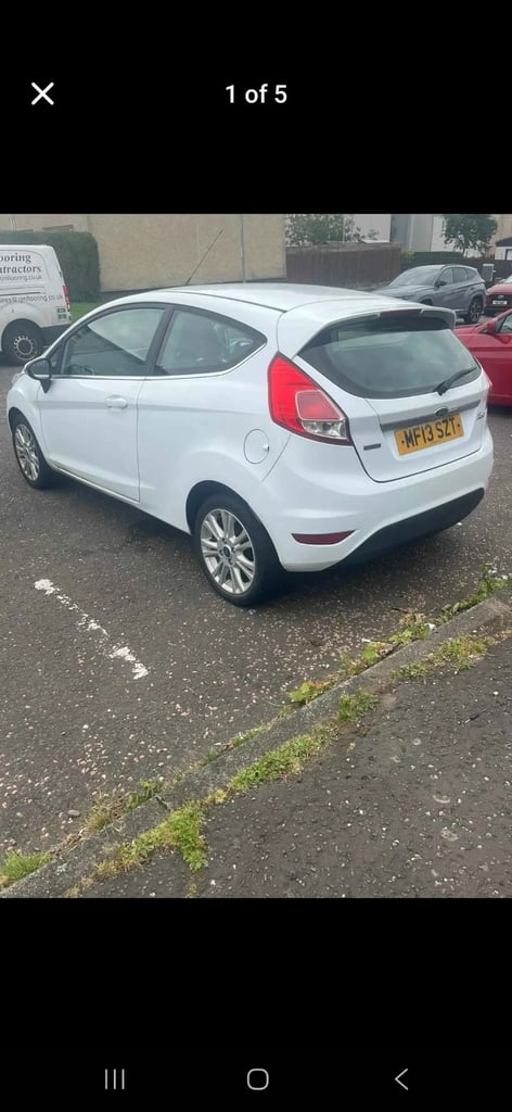Ford, FIESTA, Hatchback, 2013, Manual, 998 (cc), 3 doors