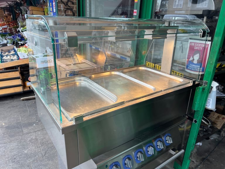 HOT FOOD DISPLAY CAFE KEBAB CHICKEN SHOP CATERING COMMERCIAL KITCHEN  SHOP 