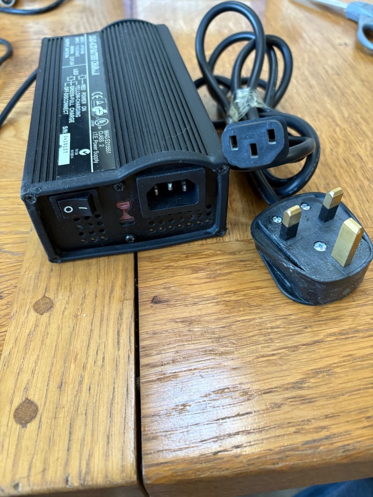 Mobility scooter battery charger