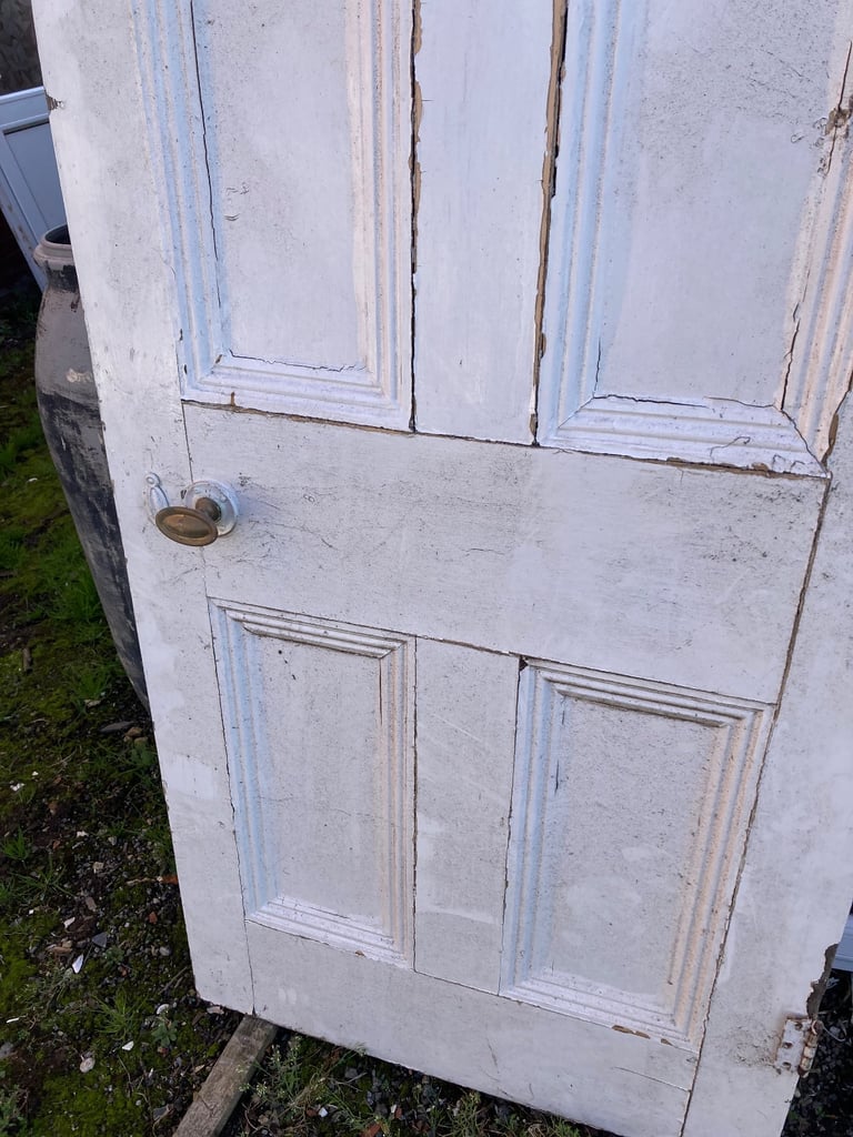 Reclaimed vintage four panel doors 