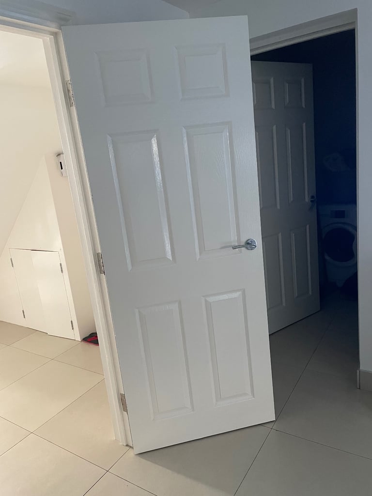 image for 3 white internal fire doors