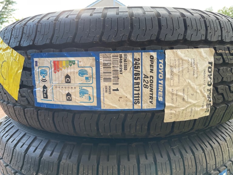 New Mitsubushi L200 Tyres