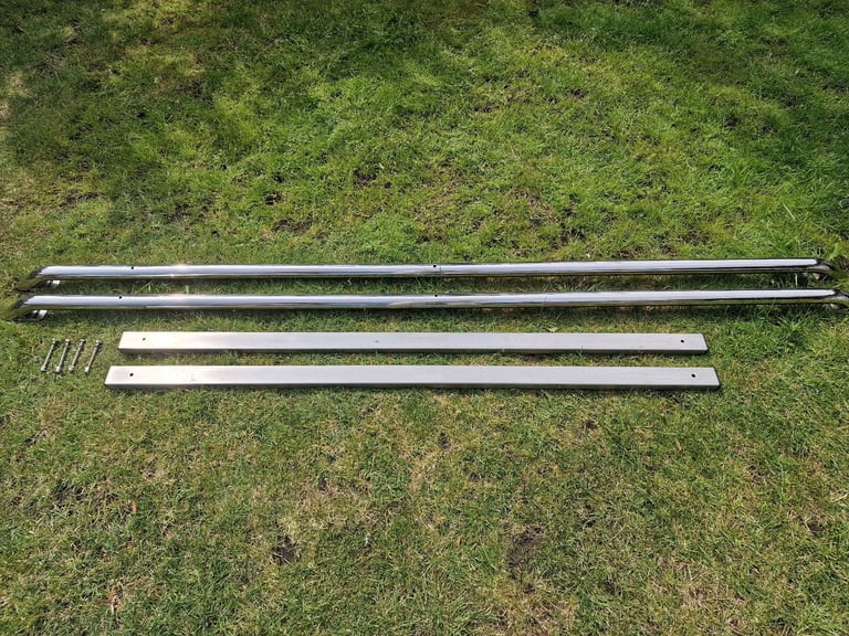 VW T5 Short Wheel base Stainless Steel Roof Side Bars and Top Box Kit