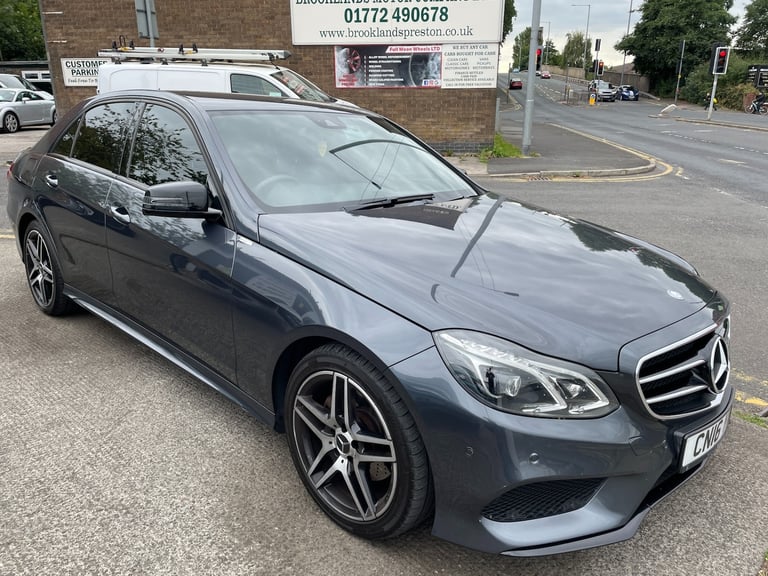 2016 Mercedes-Benz E-Class E220 BLUETEC AMG NIGHT EDITION 4DR SALOON 2.1 DIESEL AUTOMATIC G-TRONI...