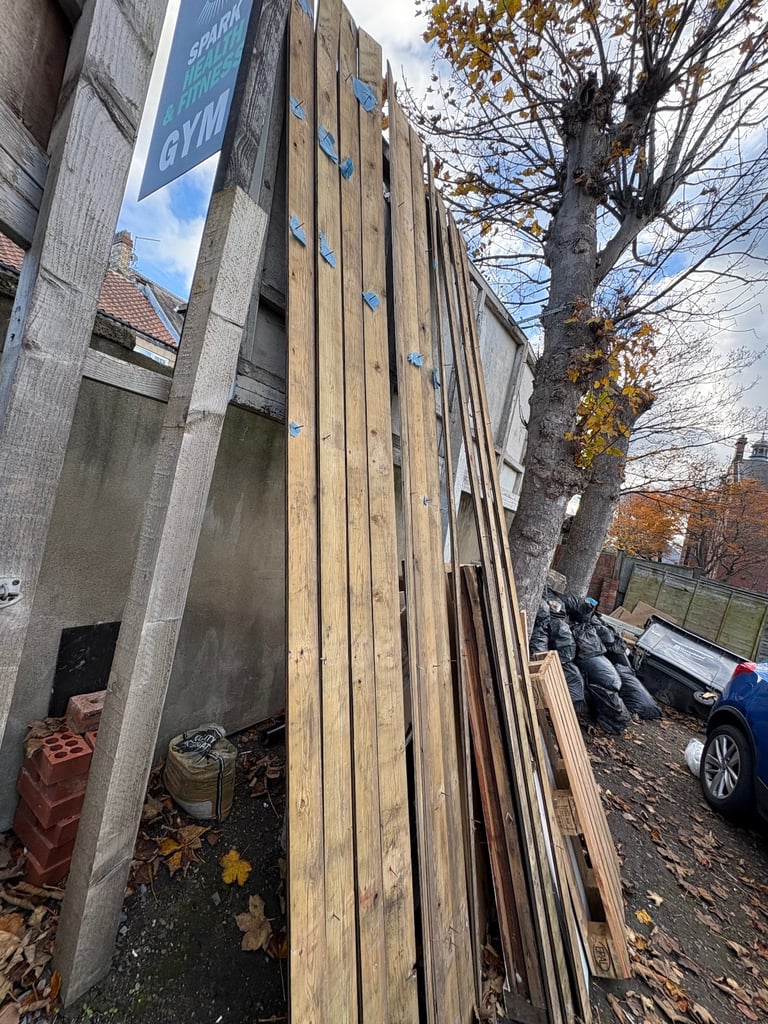 image for Wood ship latt cladding and it’s FREE. 