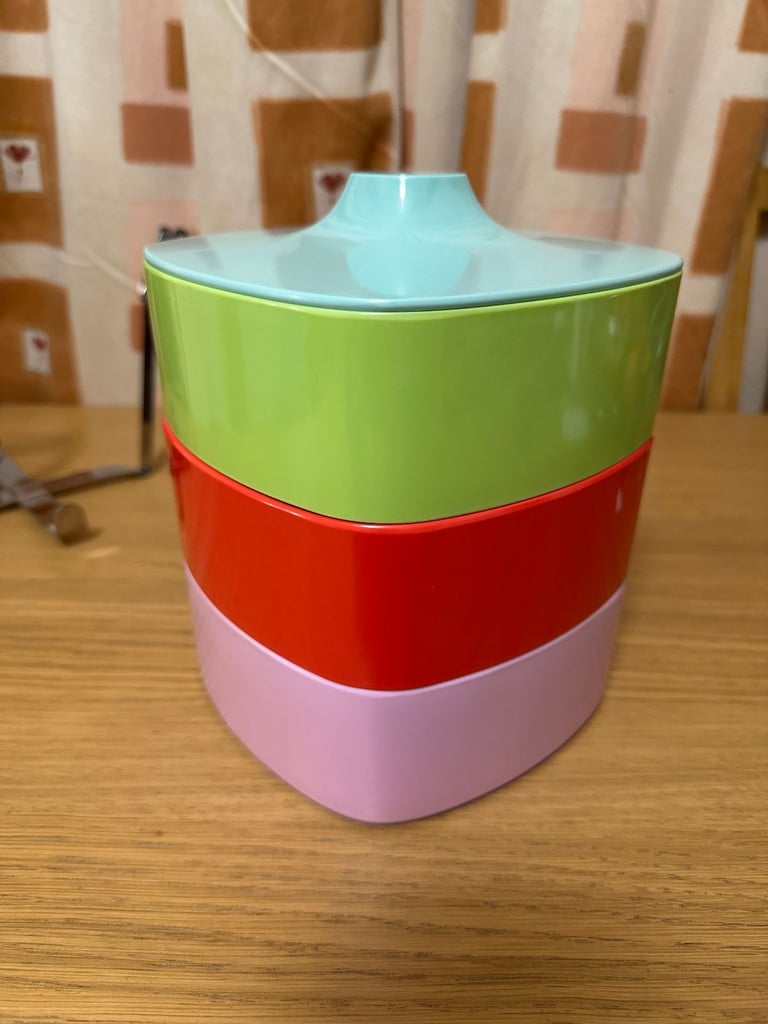 Tiffin Picnic / Lunch Box 3-Tier - John Lewis