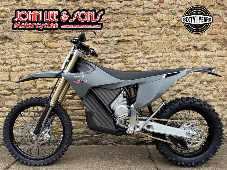 Stark Varg EX Electric Enduro Bike, New 2026 Model, Grey, 80HP Model, In Stock