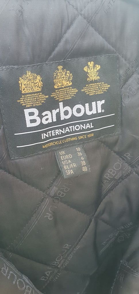 Size 10 Ladies Barbour Jacket