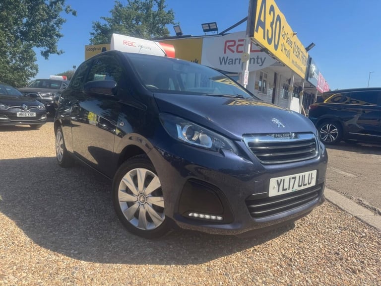 2017 Peugeot 108 1.0 Active 3dr HATCHBACK PETROL Manual