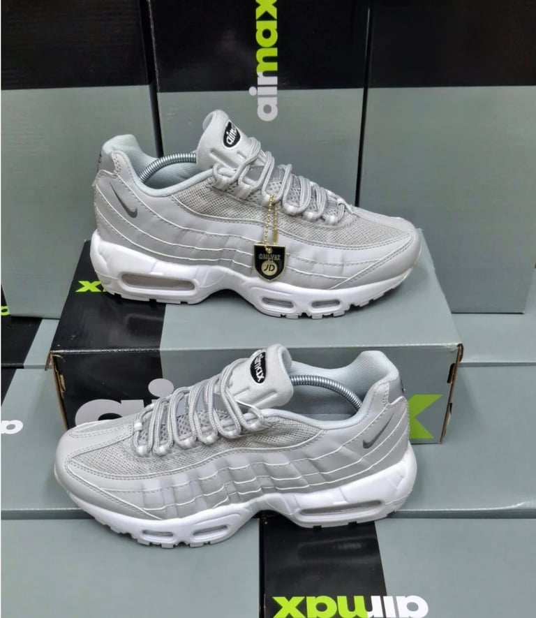 image for Brand New, Grey Nike 95’s, Size 9. 