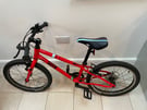 Hoy Bonaly 20 lightweight geared red bike in excellent condition (for 5-8 years)