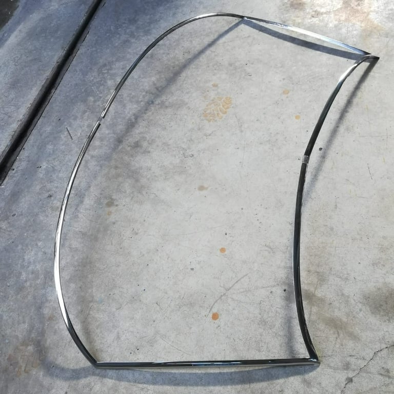 Windscreen chrome molding for Maserati Indy