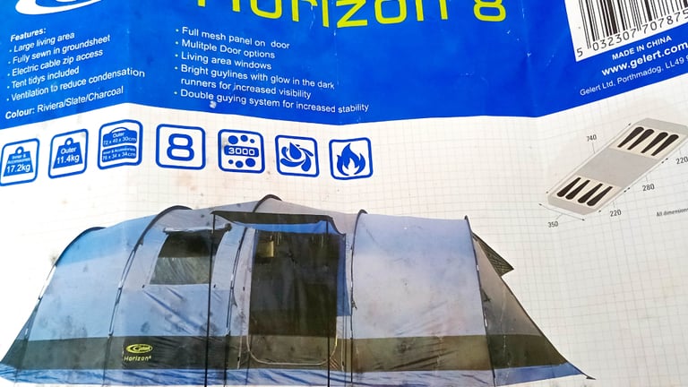 Gelert 8 | Camping Tents for Sale | Gumtree