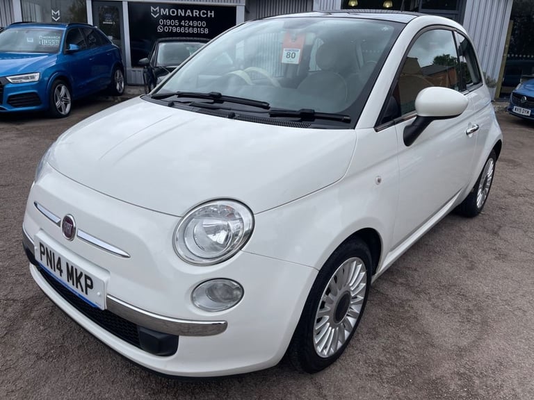 image for 2014 Fiat 500 1.2 Lounge Hatchback 3dr Petrol Manual Euro 6 (s/s) (69 bhp) Hatchback Petrol Manual