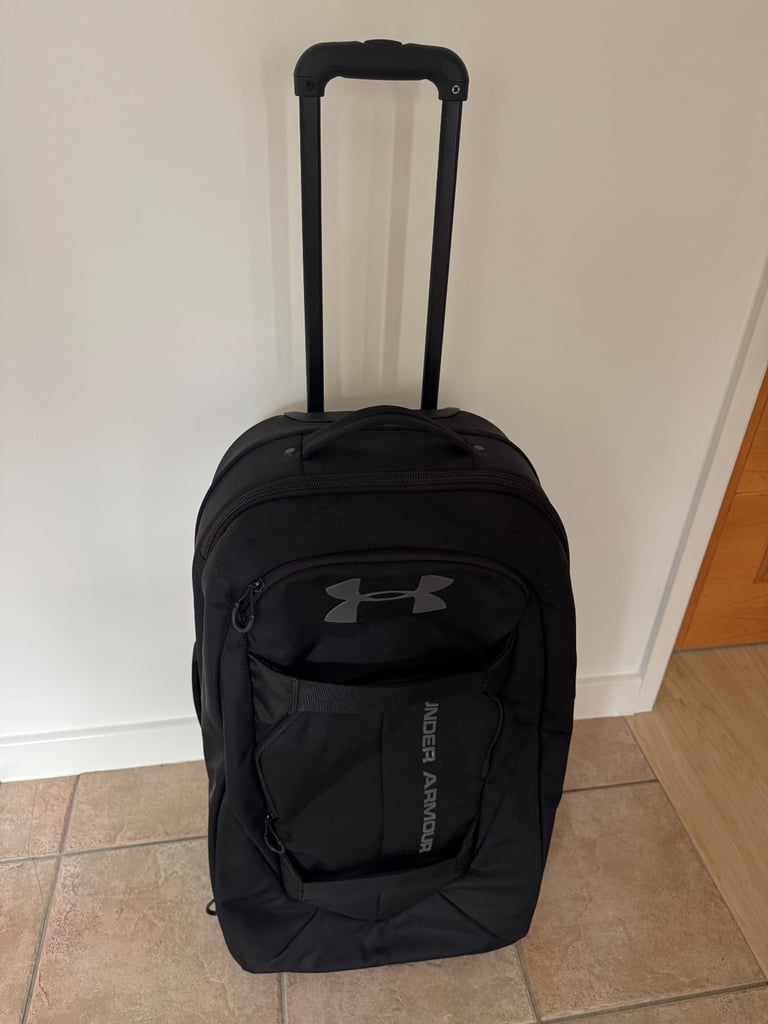 image for Under Armour black rolling travel £60