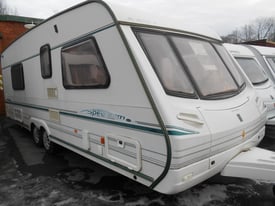 Abbey Spectrum 540 Fixed Bed Twin Axle Touring Caravan 2001