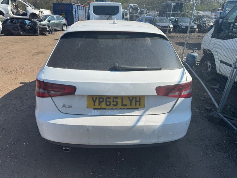 Audi a3 2 door 1.6 tdi 2015 white BREAKING FOR PARTS 