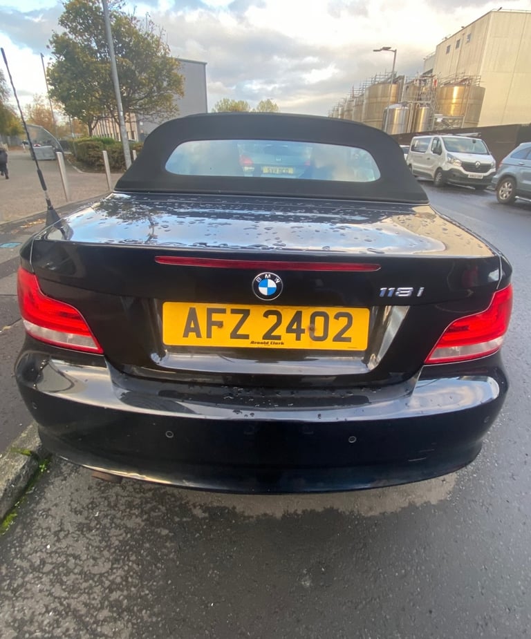 BMW 118i Sport Convertible Manual 