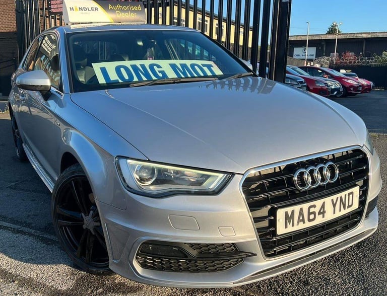 2014 Audi A3 2.0 TDI S line S Tronic Euro 6 (s/s) 3dr HATCHBACK Diesel Automatic