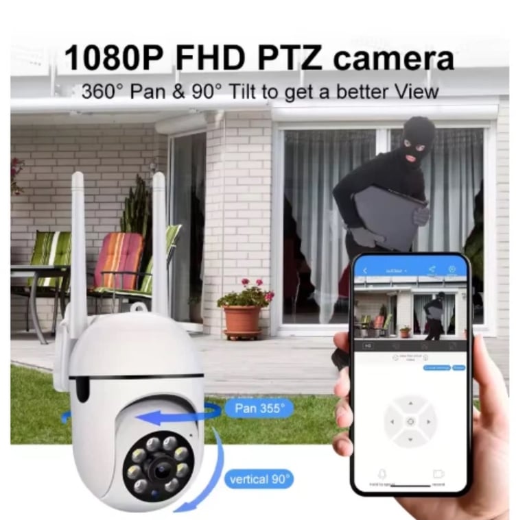 5G 1080P IP Camera Wireless WIFI Outdoor CCTV HD PTZ Smart Home Security IR Cam