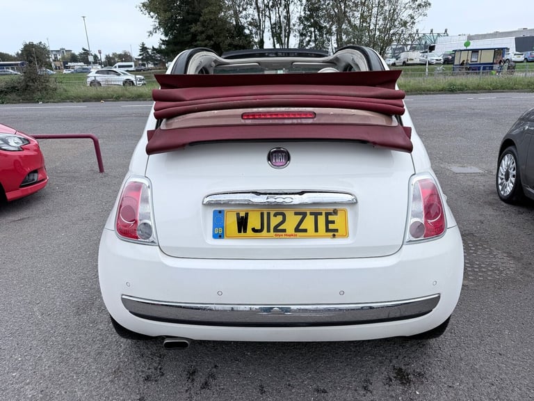 2012 Fiat 500 LOUNGE CONVERTIBLE Convertible Petrol Manual