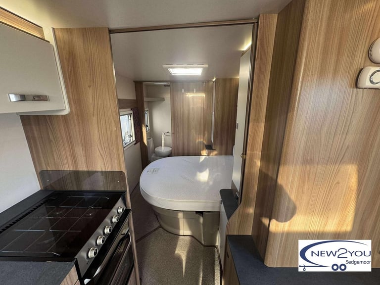 2020 Swift Coastline M4 SB 4 Berth TRANSEVERSE BED Caravan - STOCK NO S090
