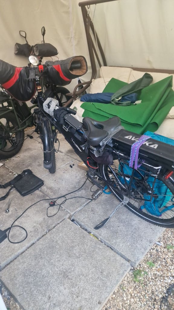 500w 40ah electric bike for delivery 150 mile range