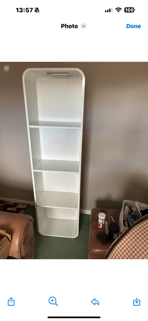 image for White tall unit 