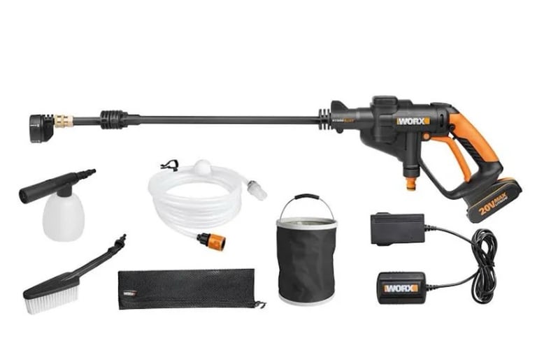 image for WORX WG629E.1 Hydroshot 20V Portable Water and Cleaning Pressure Cleaner (USED)-Collection Only