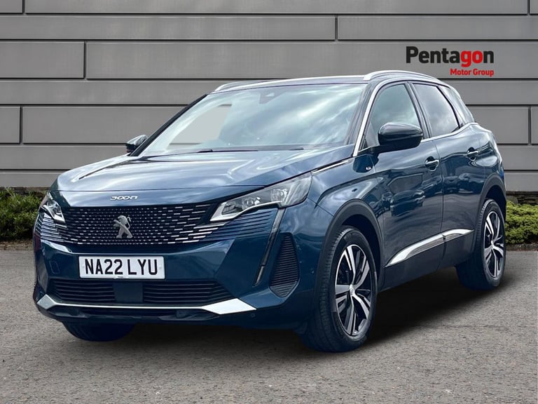  Peugeot 3008 SUV 1.5 Bluehdi Gt Suv 5dr Diesel Manual Euro 6 s/s 130 Ps