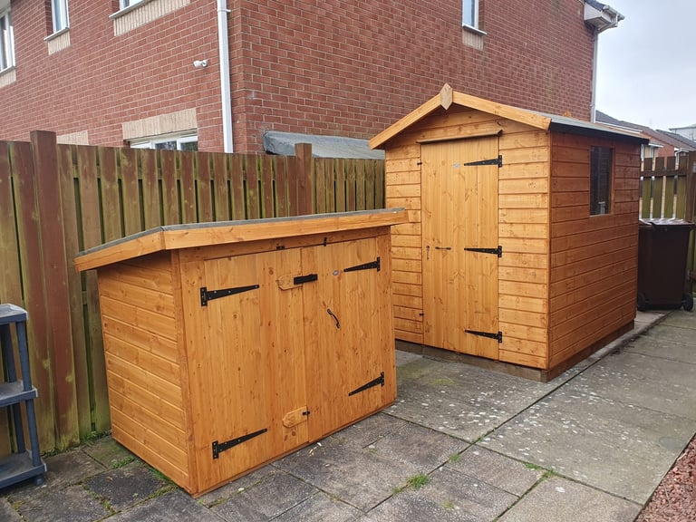 PREMIUM QUALITY GARDEN SHEDS (FREE DELIVERY & BUILD) in Govanhill