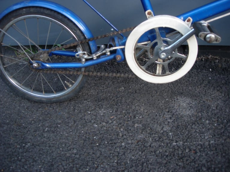 Kids Bike, Original Moulton Mini Junior, Blue, Single Speed, JUST SERVICED / CHEAP PRICE!!!