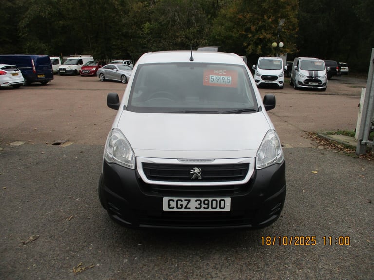 2016 Peugeot Partner 850 1.6 HDi 92 Professional Van PANEL VAN Diesel Manual