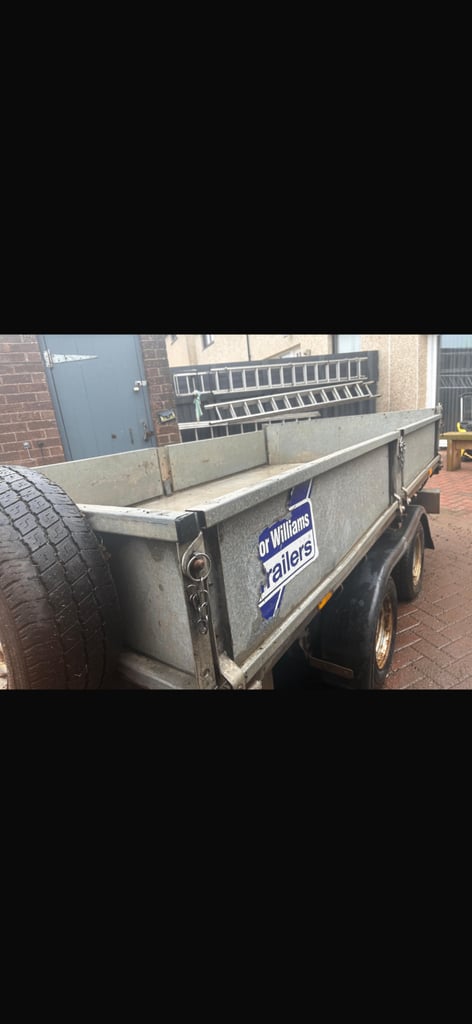 Ifor Williams tipping trailer