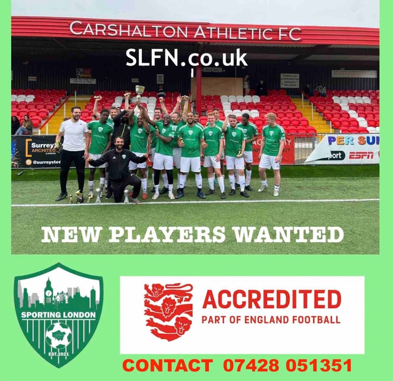 Play football in Earlsfield. Sports Team. 
