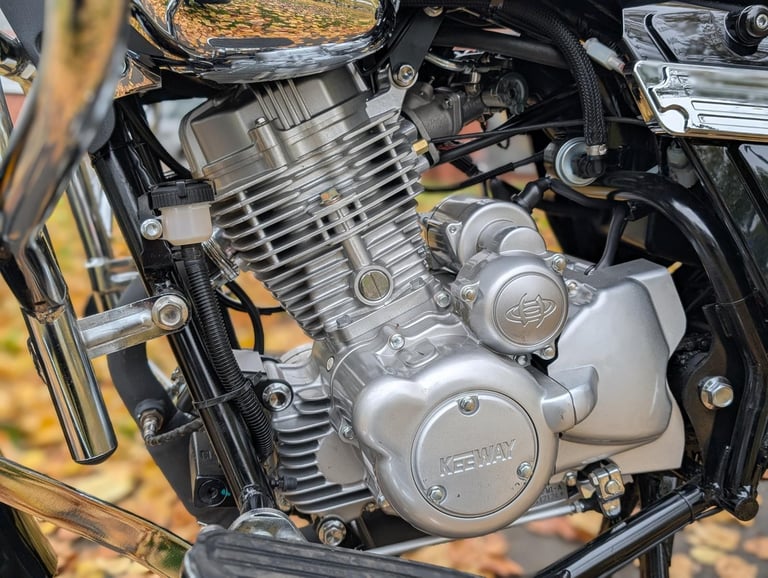 2025 Keeway Superlight 125 SE Gloss Black Only Covered 253 Miles Px Welcome