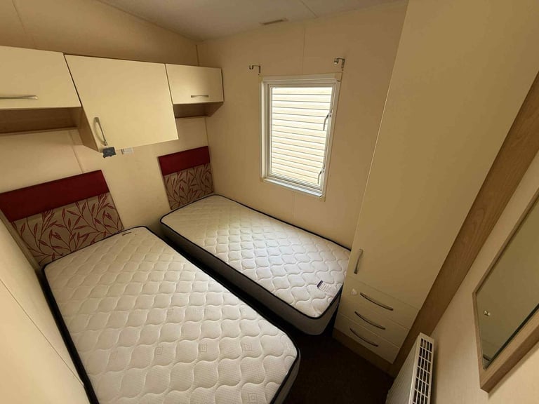 3 Bed Static Caravan 37x12 – DG, CH, Front Patio Doors – Off Site, Self Build