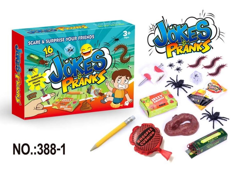 50x Job Lot Bulk Box Toys IQ Games Dance Hero Fidgets Jokes 