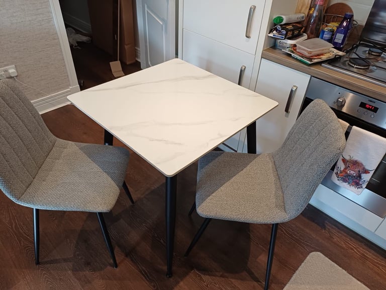 image for Kitchen table and 2 chairs 