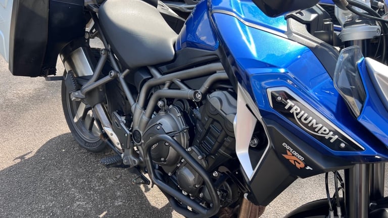 Triumph Tiger Explorer XRT 66 reg 2017 20k service history 2 owners heated seats