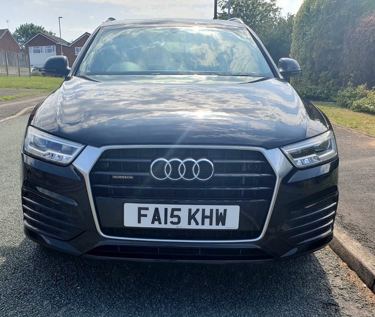 2015 Facelift*Audi Q3 S-Line +*Quattro 4WD*Rare Panoramic roof*2.0 TDI 150 BHP*Only 96k