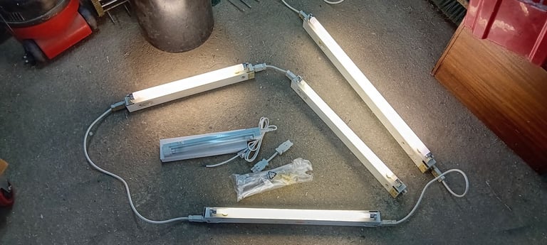 Under Counter Fluorescent Lighting