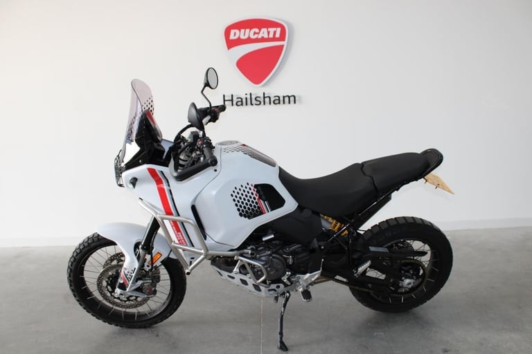 2022 Ducati Desert X in White Silk