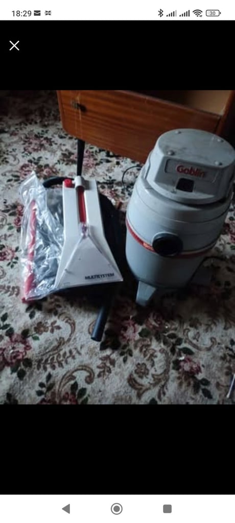 image for Wet and dry vintage vacuum cleaner 