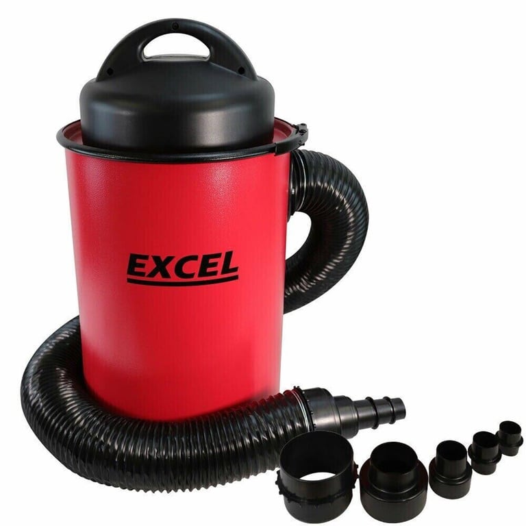image for Excel Dust Extractor 50L Vacuum Cleaner & Adaptor Set 240V