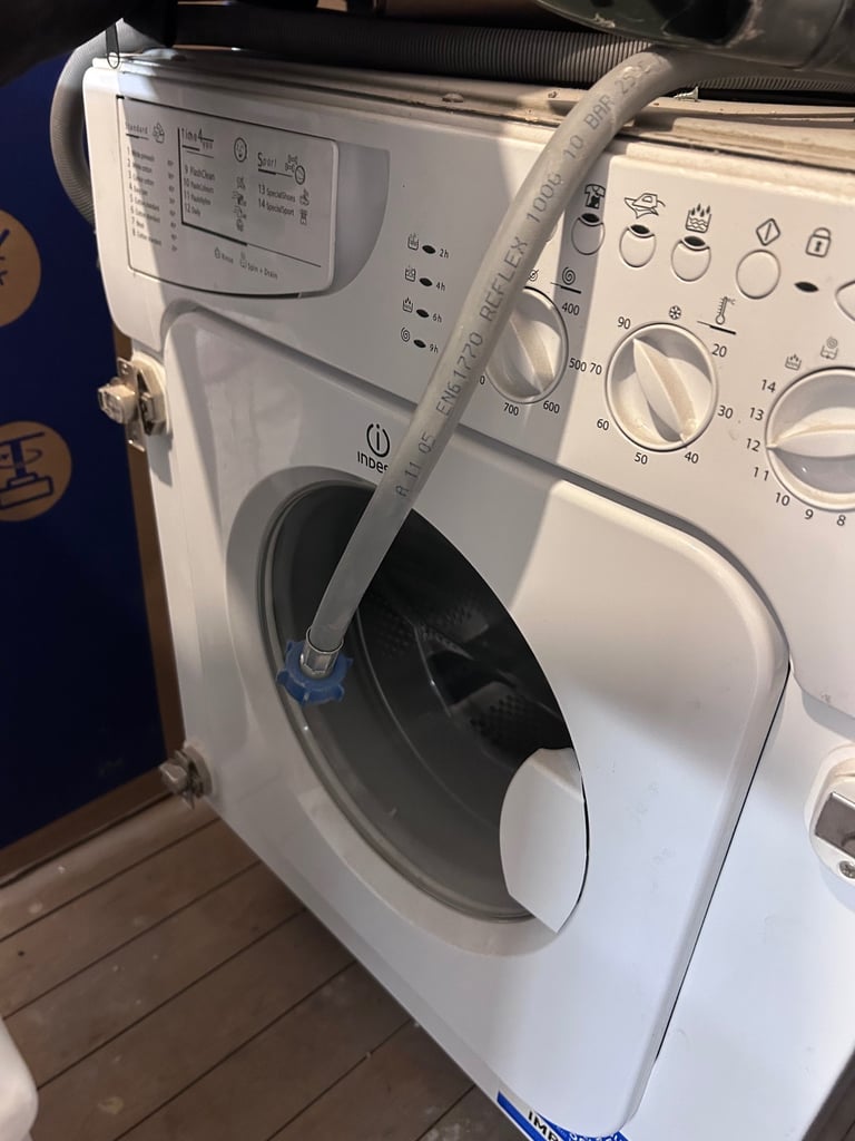 FREE indesit integrated washing machine 