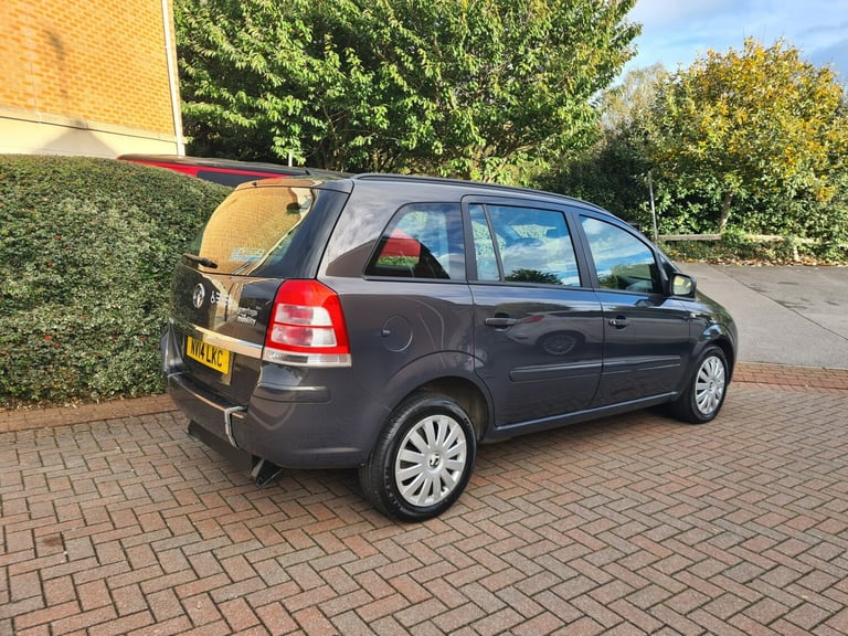 2014 Vauxhall Zafira 1.8i Exclusiv 5dr MPV Petrol Manual