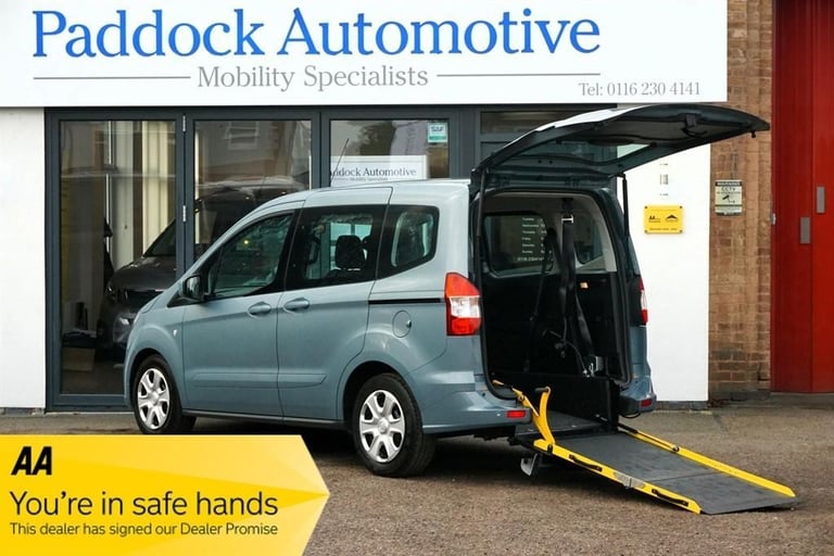Ford Tourneo Courier ZETEC TDCI Disabled, Wheelchair Accessible Vehicle, WAV.