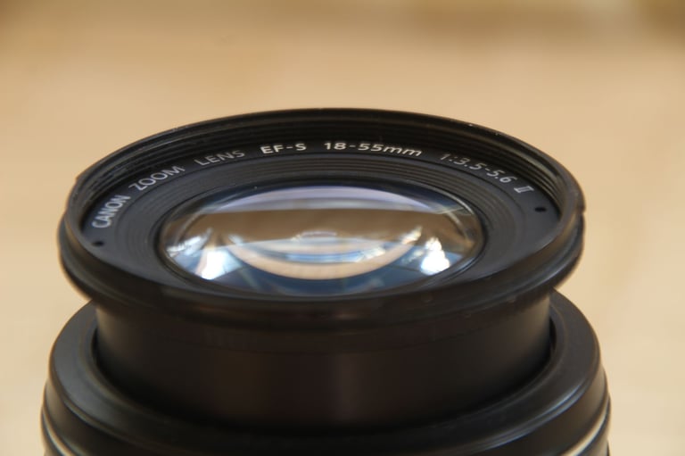 fully working Canon EOS 450D digital camera and Canon Zoom Lens EF-S 18-55mm 1:3.5-5.6 II bundle